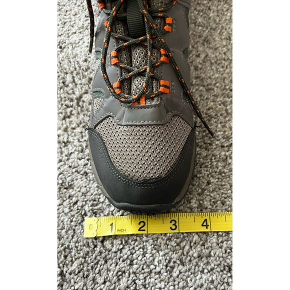 Merrell Oakcreek Mid Lace Hike Boot Waterproof MK264768 Youth Size 4 Olive/Brown
